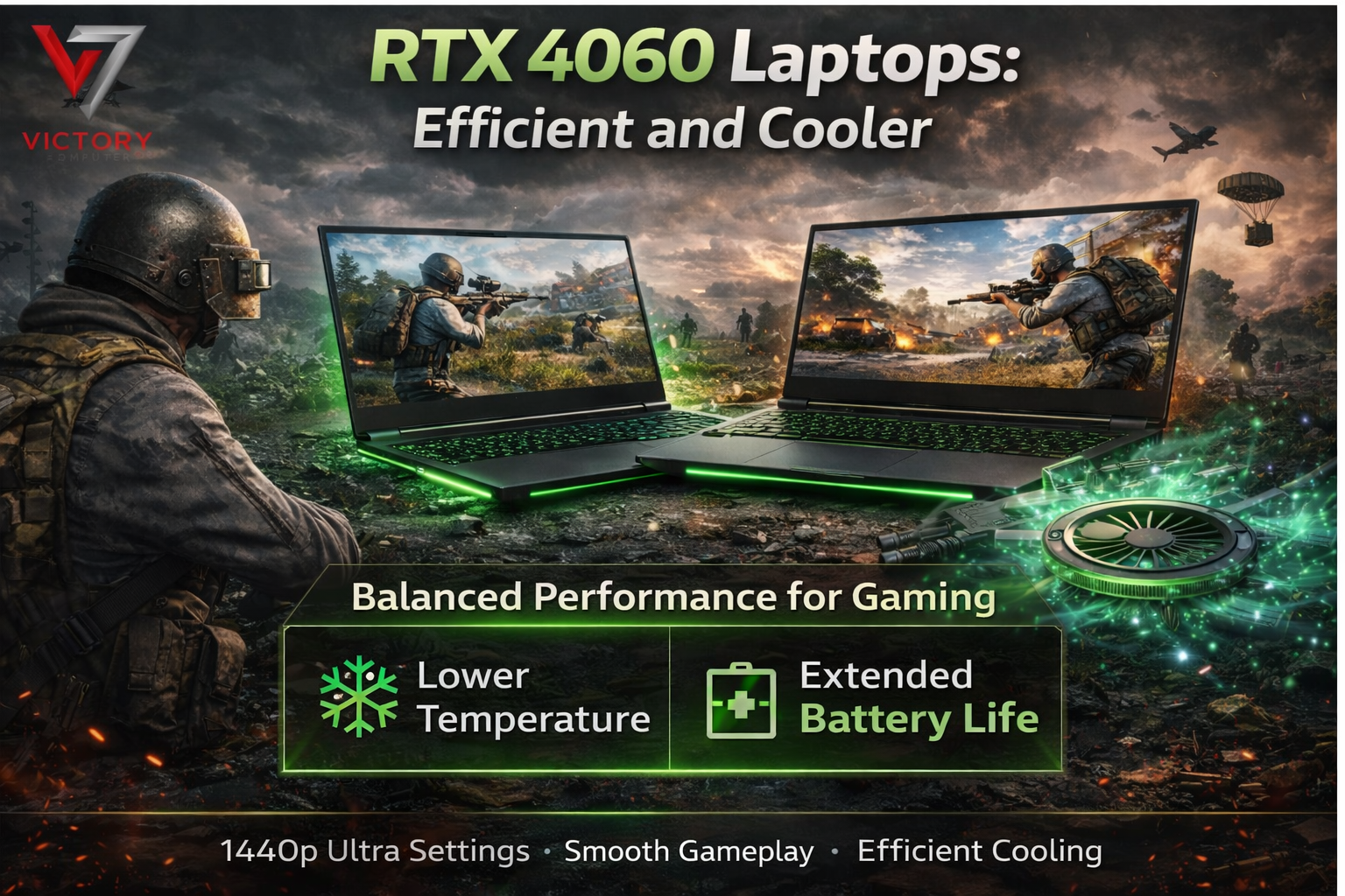 rtx 4060 laptops cooling