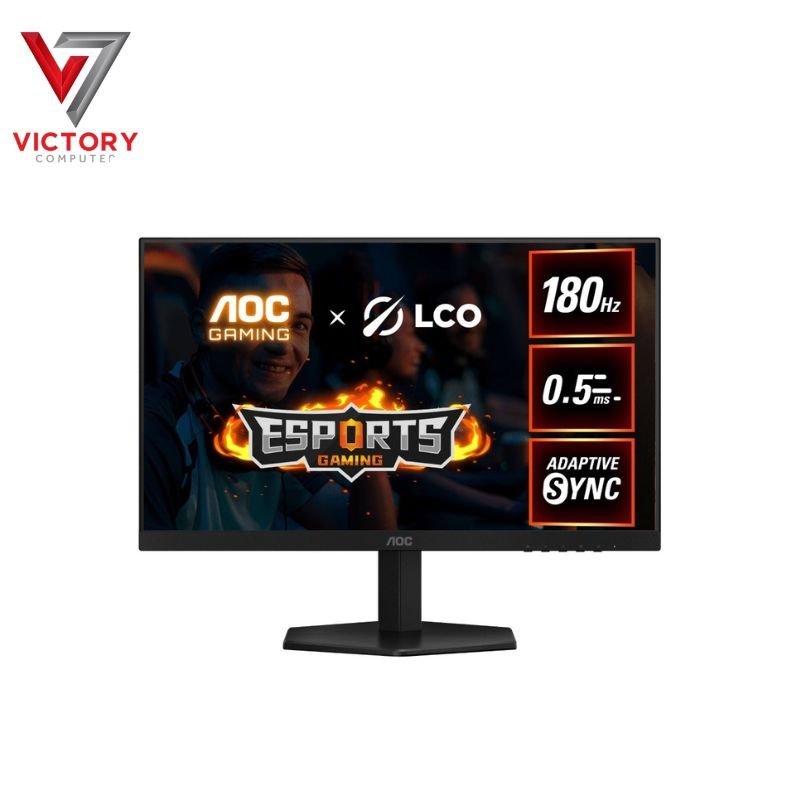 AOC-24G42e-1.jpg AOC 23.8″ 24G42E FHD 180Hz 0.5ms Fast IPS 1920×1080 Gaming Monitor - Image 1
