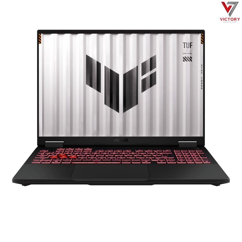 ASUS-TUF-A16-FA608UP.jpg ASUS TUF A16 FA608UP Gaming Laptop, AMD Ryzen 9 270, 32GB DDR5-5600 RAM, 1TB Gen4 SSD, NVIDIA GeForce RTX 5070 8GB Graphics, 16-inch, FHD+ 165Hz Display, Backlit Chiclet English Keyboard 1-Zone RGB, Windows11 Home, Jaeger Gray - Image 1