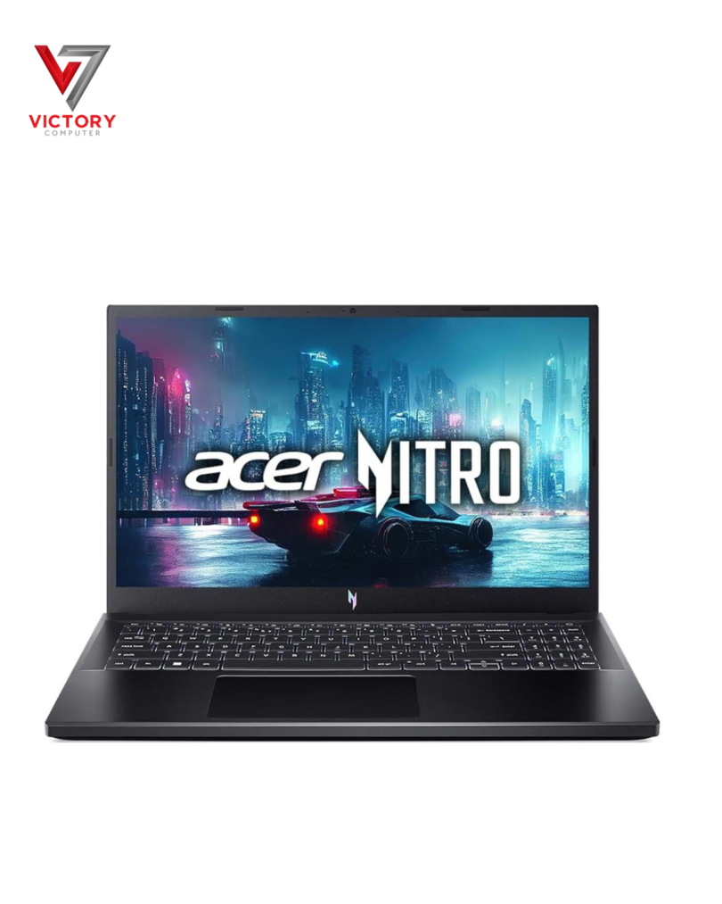 AcerNitro.VictoryComputer.pk_.png Acer Nitro V 15 ANV15-51-95FB13th Gen Core i9-13900H, 16GB DDR5, 512GB SSD, NVIDIA RTX 4060 8GB Graphic, 15.6" - Image 1