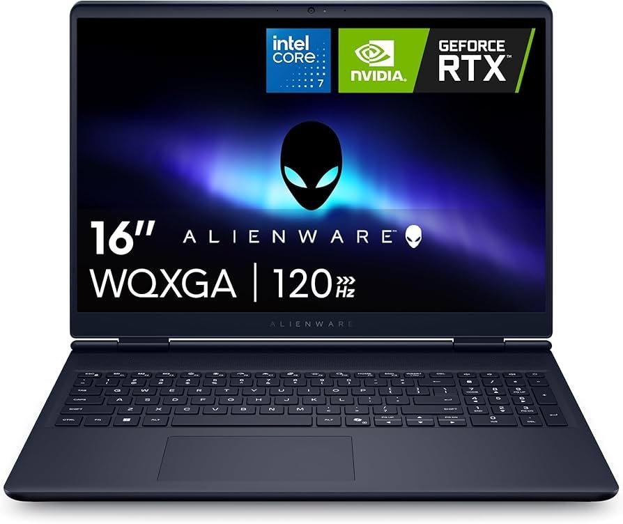 DELL-Alienware-16-Aurora-Gaming-16250-Intel-Core-7.jpg DELL Alienware 16 Aurora Gaming 16250 Intel Core 7 240H, 16GB DDR5 RAM, 1TB SSD, NVIDIA GeForce RTX 5050 8GB GDDR7,16" WQXGA 120Hz Display, RGB Backlit ENG Keyboard, Windows 11 Home, 1 Year Warranty, Retail Box, New Factory Sealed - Image 1