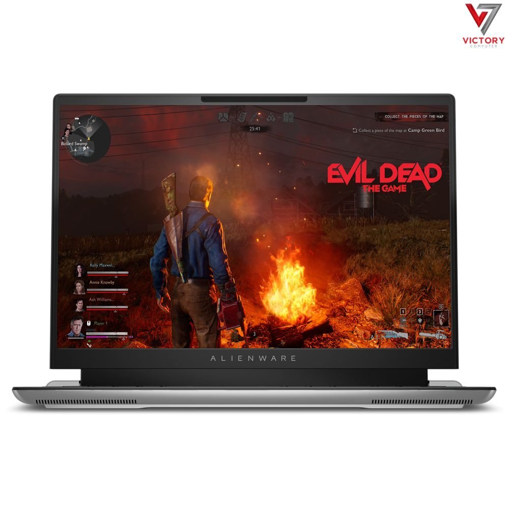Dell-Alienware-x16-R1-Gaming-Laptop-Intel-Core-i7-13620H.jpg Dell Alienware x16 R1 Gaming Laptop Intel Core i7 13620H, 16GB RAM, 1TB SSD, 16″ QHD+ 165Hz G-Sync Display, NVIDIA RTX 4050 6GB, AlienFX RGB Keyboard, Windows 11 – Luna Silver - Image 1