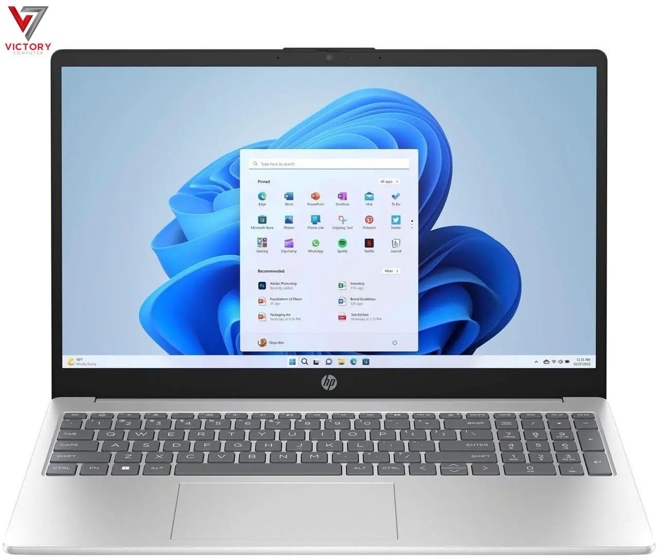 HP-15-fc0146dx-AMD-Ryzen-5-7520U.jpg HP 15-fc0146dx AMD Ryzen 5 7520U, 8GB RAM, 512GB SSD, 15.6" FHD Touch Display, AMD Radeon Graphics, Win 11 - Image 1