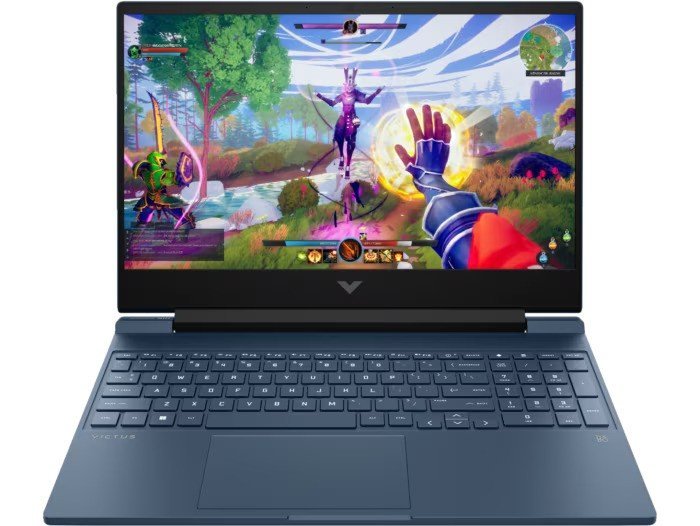 HPVICTUS15-FB3134AXRYZEN7-7THGEN7445HS.jpg HP VICTUS 15-FB3134AX RYZEN 7-7TH GEN 7445HS-16GB RAM-512GB SSD-15.6'' FHD 144HZ DISPLAY-RTX 3050 6GB-ENG US BACKLIT KB-PERFORMANCE BLUE-WIN11-US PLUG - Image 1