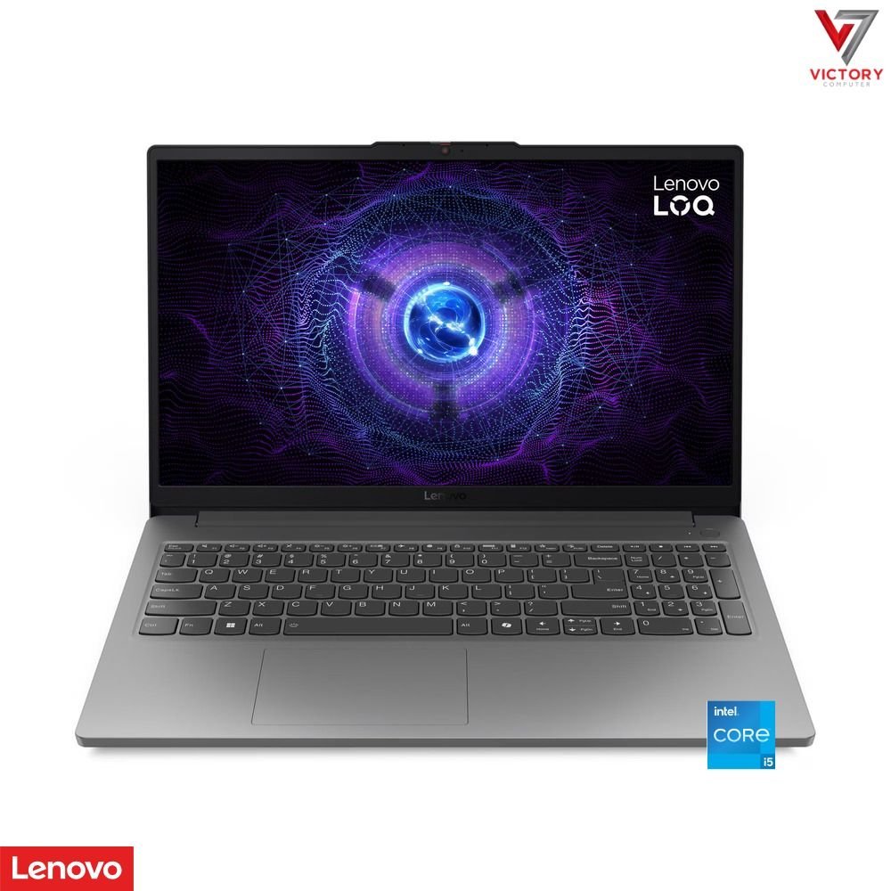 Lenovo-LOQ-15IAX9E-Intel-Core-i5-12th-Gen-i5-12450HX.jpg Lenovo LOQ 15IAX9E Intel Core i5 12th Gen (i5-12450HX) 8GB DDR5 RAM, 512GB SSD, NVIDIA RTX 2050 4GB DDR6 Graphics, 15.6" FHD IPS 144Hz Display, Windows 11 Home, Luna Grey Finish (83LK0001US) - Image 1