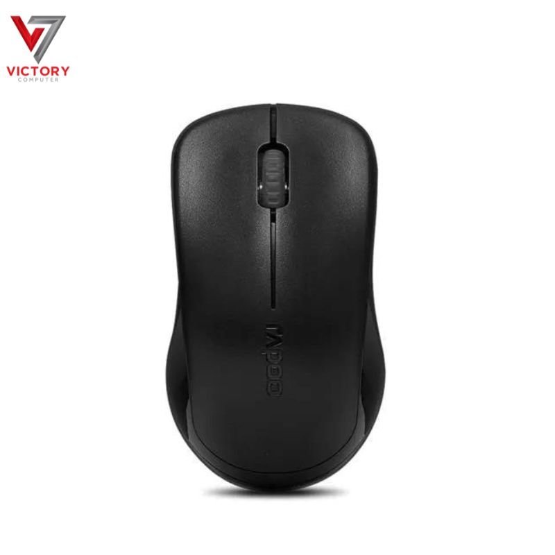 Rapoo-1620-1000-DPI-Wireless-Optical-Mouse.jpg Rapoo 1620 / 1000 DPI Wireless Optical Mouse Black - Image 1
