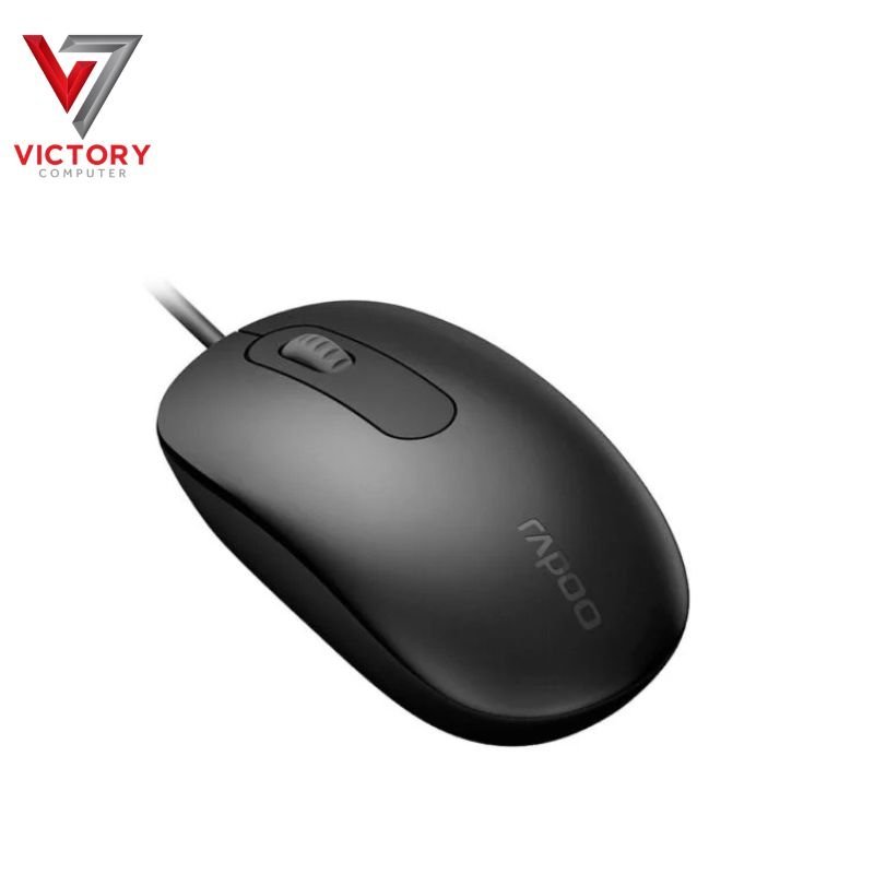 Rapoo-N200-1600-DPI-Wired-Optical-Mouse.jpg Rapoo N200/1600 DPI Wired Optical Mouse - Image 1