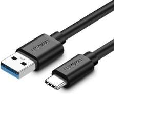 UGREEN-20881-USB-C-Male-To-USB-3.0-A-3A-Data-Cable-0.5m.png UGREEN 20881 USB-C Male To USB 3.0 A 3A Data Cable 0.5m - Image 1