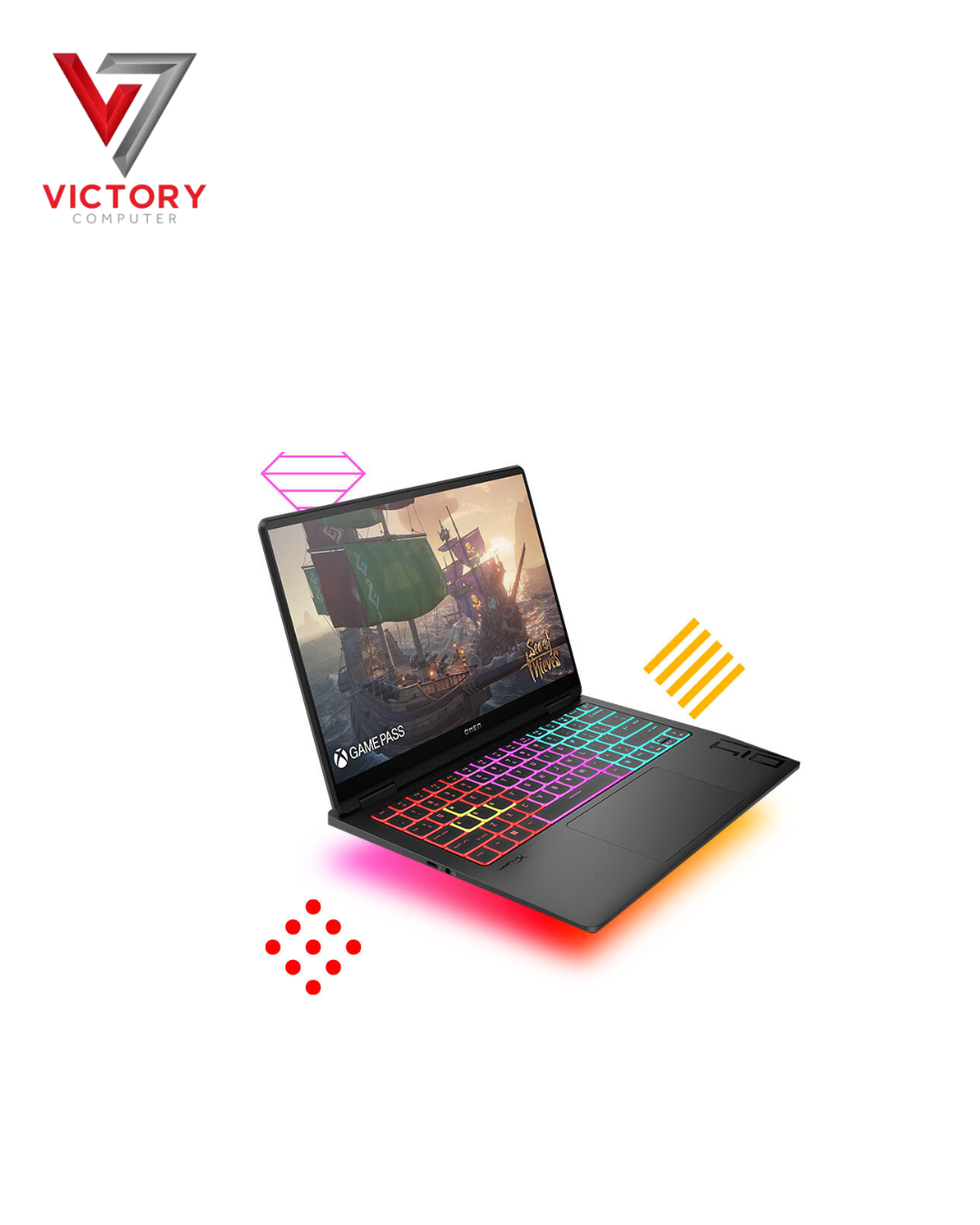 Untitled-design-70.png HP OMEN Transcend 14 FB0112TX Gaming Laptop - Meteor Lake - Core Ultra 7 155H Processor 16-GB 1-TB SSD 6-GB NVIDIA GeForce RTX 4050 GDDR6 GC - Image 1