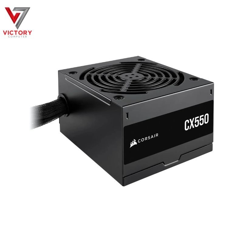 corsair-CX550-550Watt-80Plus.jpg Corsair CX550 550Watt 80Plus - Image 1