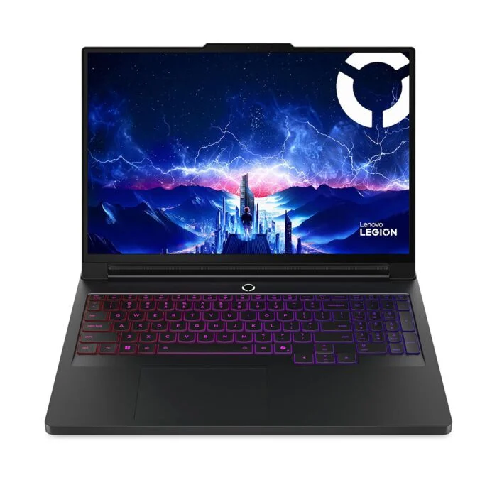 lenovo_legion_pro_7_laptop.webp Lenovo Legion Pro 7 Arrow Lake Intel Core Ultra 9 275HX Processor 32GB 2TB SSD 12GB NVIDIA GeForce RTX5070Ti GDDR7 GC 16" WQXGA 1600p OLED IPS 165Hz G-Sync Display Nahimic Audio RGB Backlit KB (Eclipse Black) - Image 1